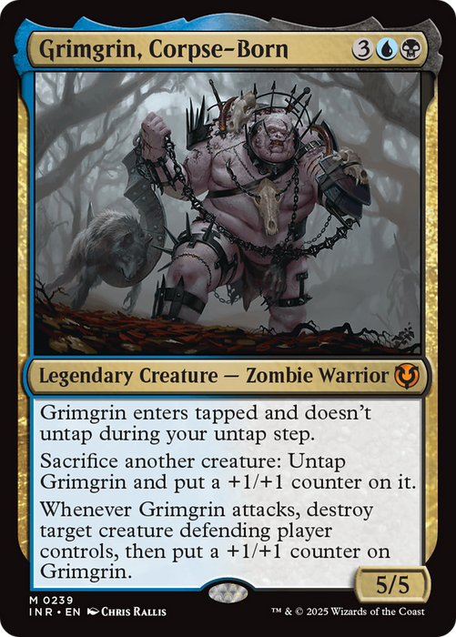 Grimgrin, Corpse-Born (INR-239) - mythic - Foil