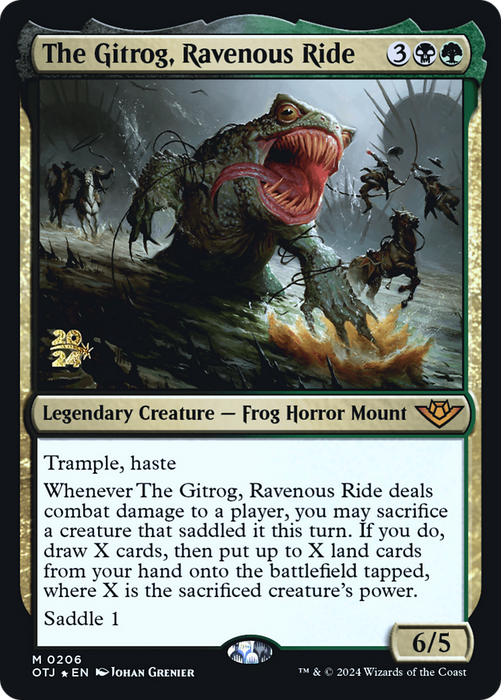 The Gitrog, Ravenous Ride (PRE-206S) - mythic - Foil