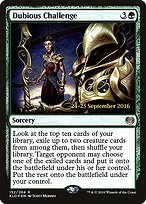 Dubious Challenge (PRE-152S) - rare - Foil
