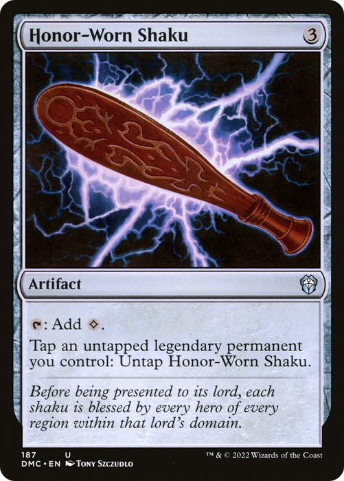 Honor-Worn Shaku (DMC-187) - uncommon