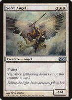 Serra Angel (M12-033) - uncommon - Foil