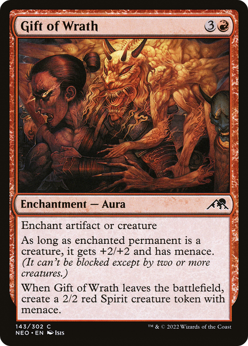 Gift of Wrath (NEO-143) - common - Foil
