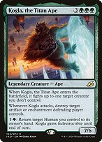 Kogla, the Titan Ape (IKO-162) - rare - Foil
