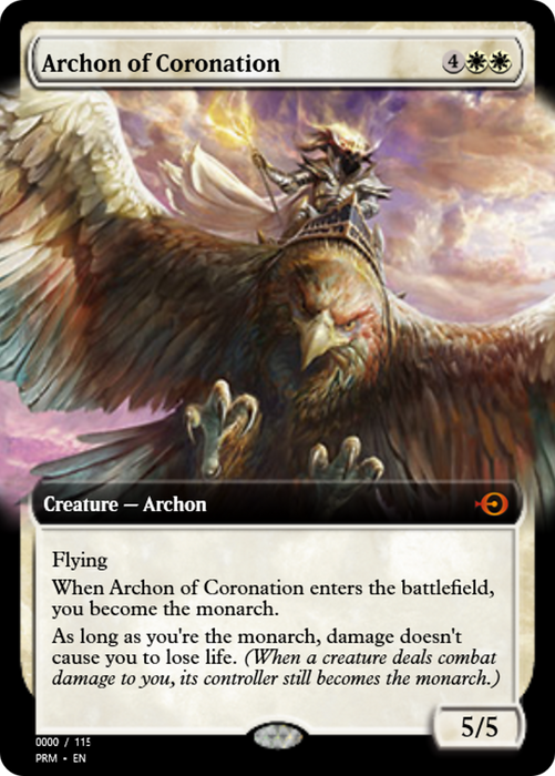 Archon of Coronation (PRM-86002) - mythic - Foil