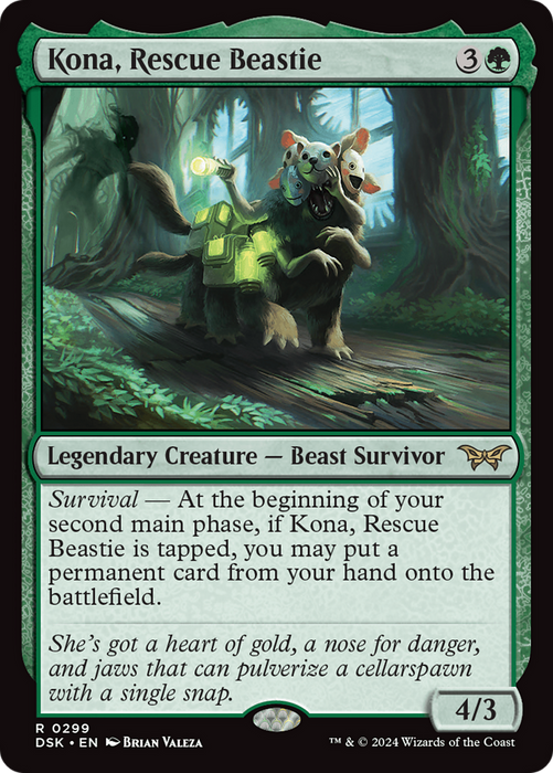 Kona, Rescue Beastie (DSK-299) - rare - Foil