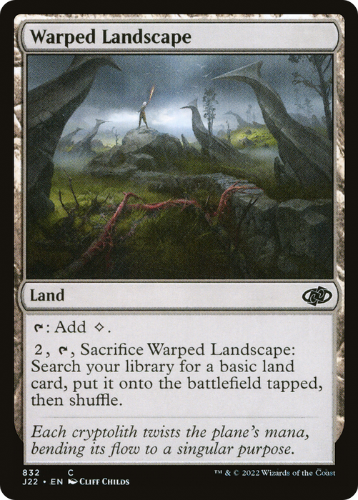 Warped Landscape (J22-832) - common