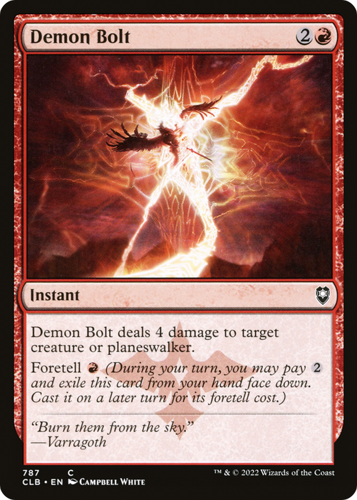 Demon Bolt (CLB-787) - common