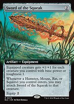 Sword of the Squeak (BLC-072) - rare: (Extended Art)