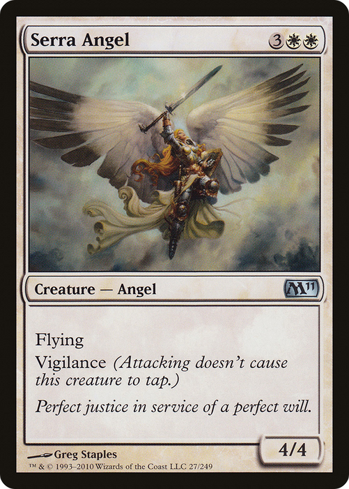 Serra Angel (M11-027) - uncommon