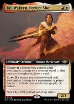 Taii Wakeen, Perfect Shot (OTJ-365) - rare: (Extended Art)
