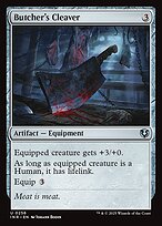 Butcher's Cleaver (INR-256) - uncommon