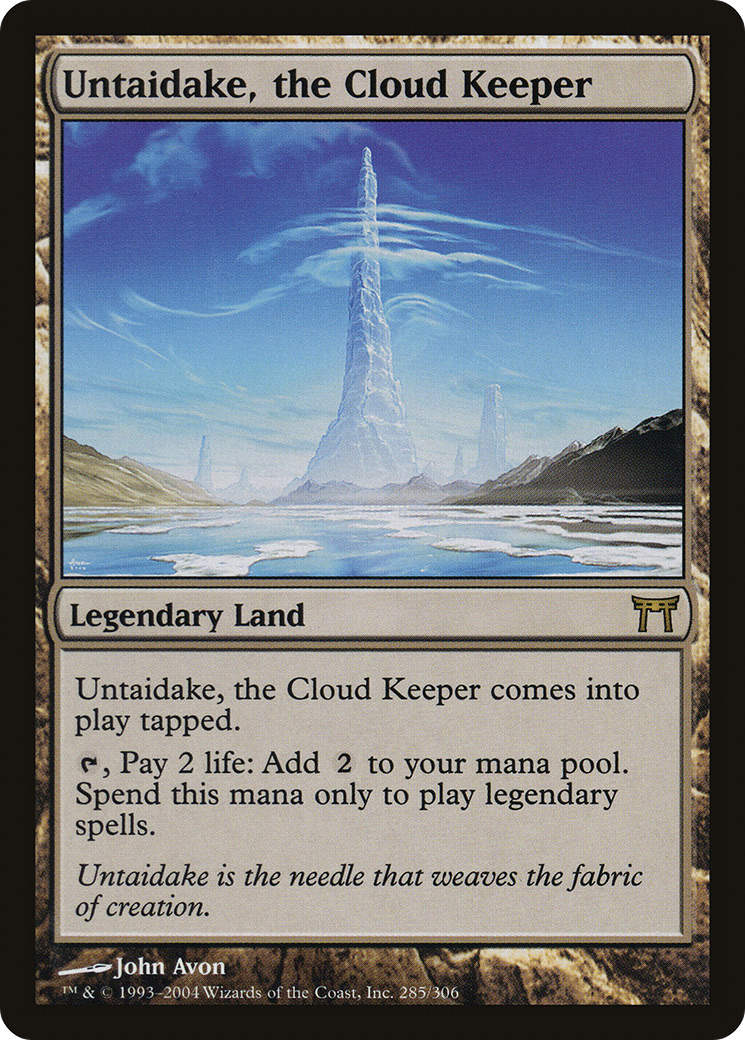 Untaidake, the Cloud Keeper (CHK-285) - rare - Foil