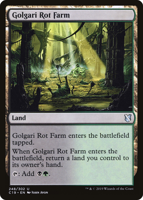 Golgari Rot Farm (C19-248) - uncommon