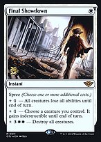 Final Showdown (PRE-11S) - mythic - Foil