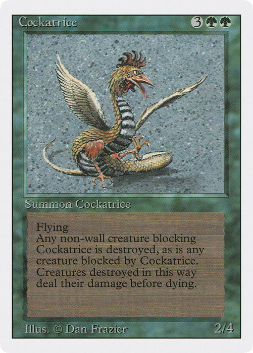 Cockatrice (3ED-189) - rare