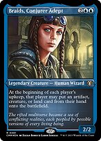 Braids, Conjurer Adept (CMM-481) - rare - Etched Foil