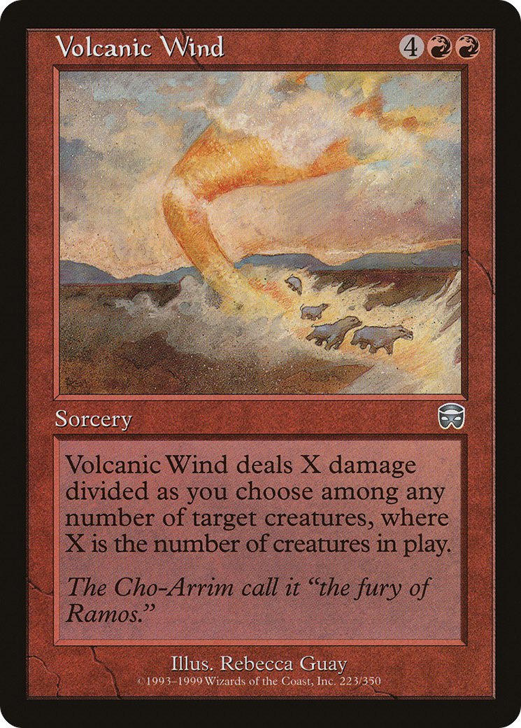 Volcanic Wind (MMQ-223) - uncommon - Foil