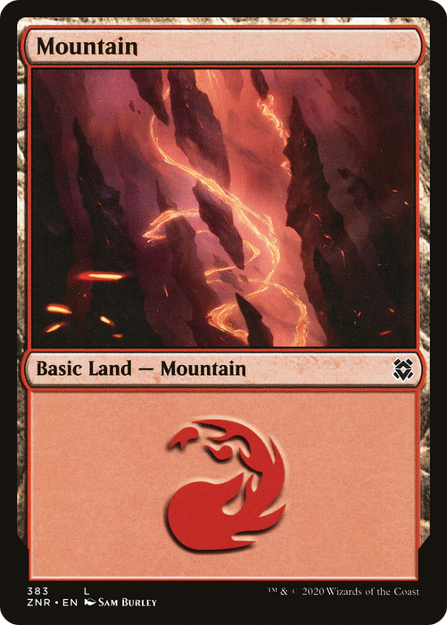 Mountain (ZNR-383) - common - Foil
