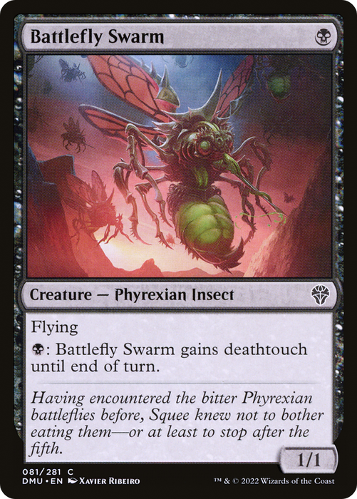 Battlefly Swarm (DMU-081) - common - Foil