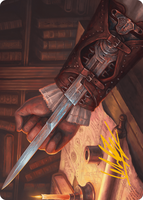 Hidden Blade // Hidden Blade (AACR-009) - common (Borderless) - Foil