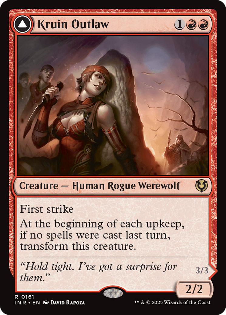 Kruin Outlaw // Terror of Kruin Pass (INR-161) - rare - Foil