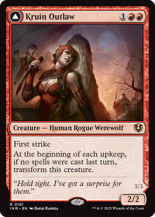 Kruin Outlaw // Terror of Kruin Pass (INR-161) - rare - Foil