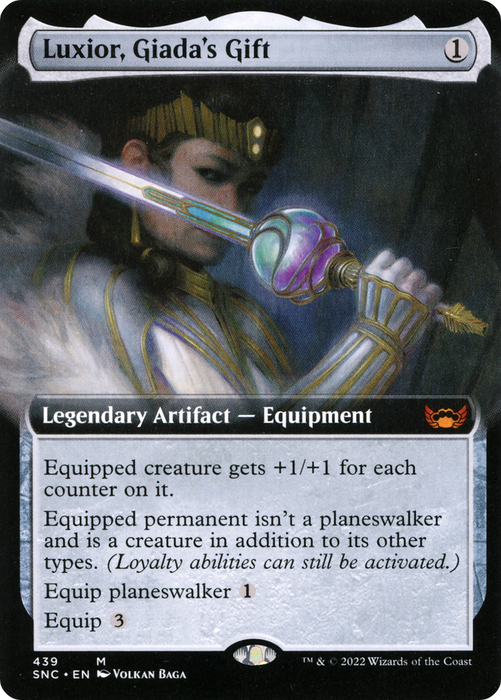 Luxior, Giada's Gift (SNC-439) - mythic: (Extended Art) - Foil