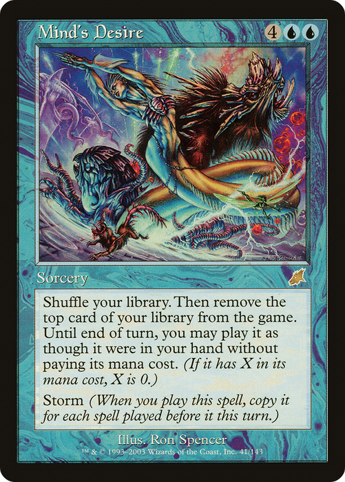 Mind's Desire (SCG-041) - rare - Foil