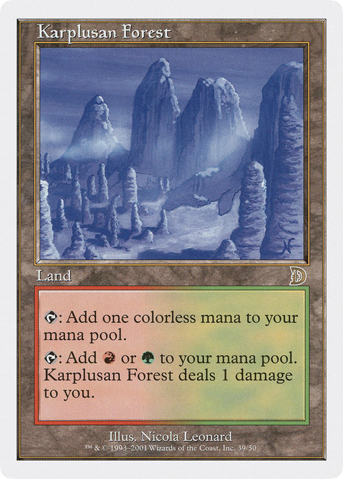 Karplusan Forest (DKM-039) - rare