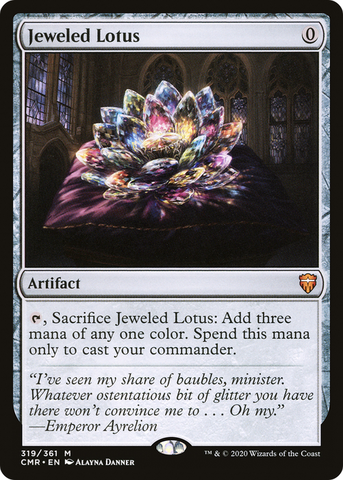 Jeweled Lotus (CMR-319) - mythic - Foil