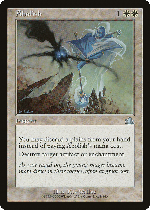 Abolish (PCY-001) - uncommon - Foil