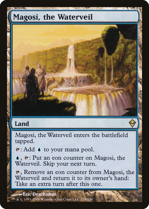 Magosi, the Waterveil (ZEN-218) - rare - Foil