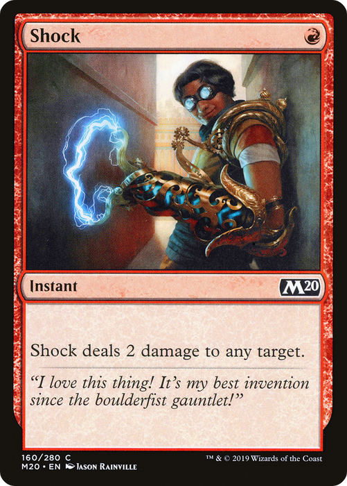 Shock (M20-160) - common - Foil