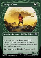 Peregrin Took (LTR-807) - uncommon: (Showcase) (Borderless) - Foil