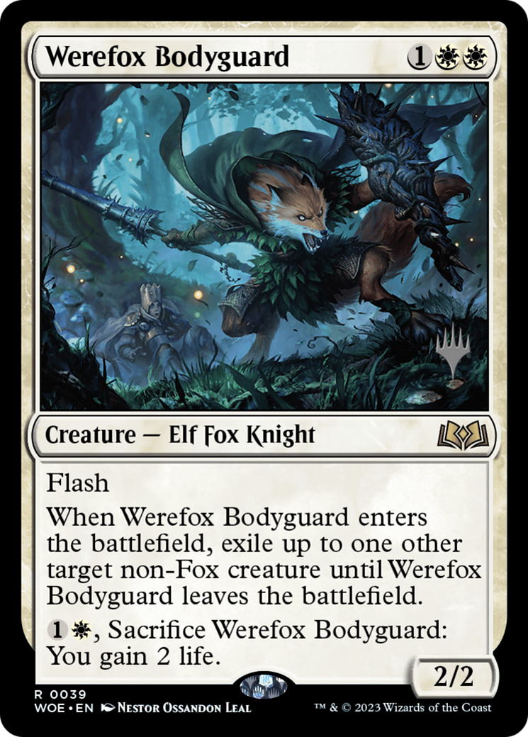 Werefox Bodyguard (PPWOE-39P) - rare - Foil