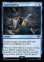 Stern Scolding (LTR-071) - uncommon - Foil