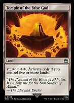 Temple of the False God (WHO-320) - uncommon