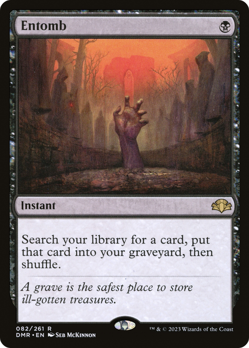 Entomb (DMR-082) - rare - Foil