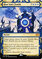 Blue Sun's Zenith (STA-012) - mythic: (Showcase) (Borderless)