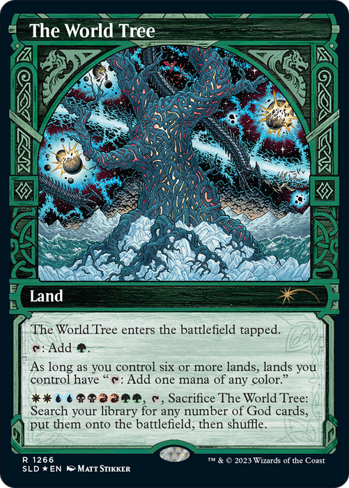 The World Tree (SLD-1266) - rare: (Showcase) - Foil