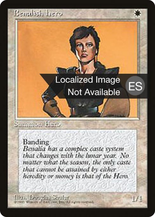 Benalish Hero (4BB-007) - common