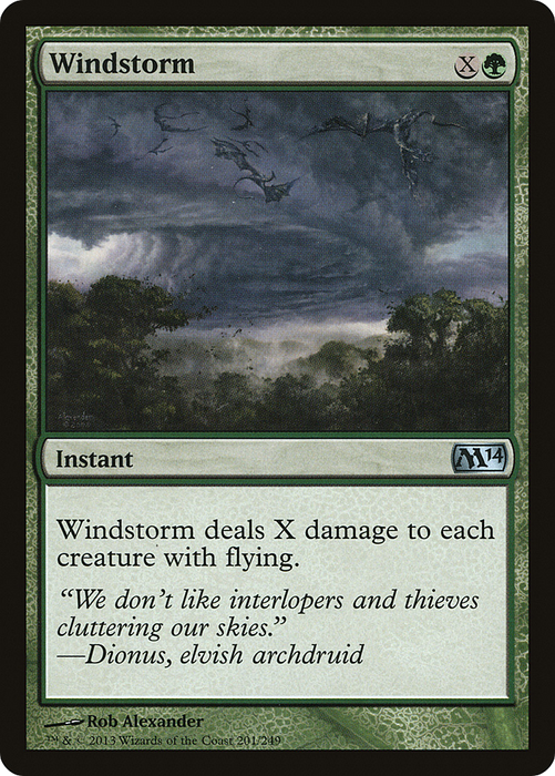Windstorm (M14-201) - uncommon