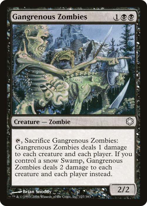 Gangrenous Zombies (CTD-127) - common