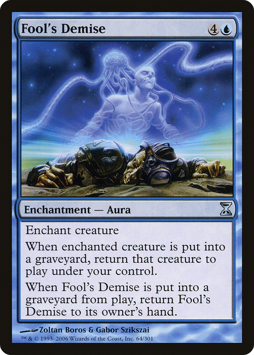 Fool's Demise (TSP-064) - uncommon - Foil