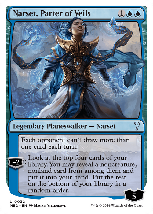 Narset, Parter of Veils (MB2-032) - uncommon