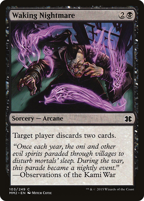Waking Nightmare (MM2-103) - common - Foil