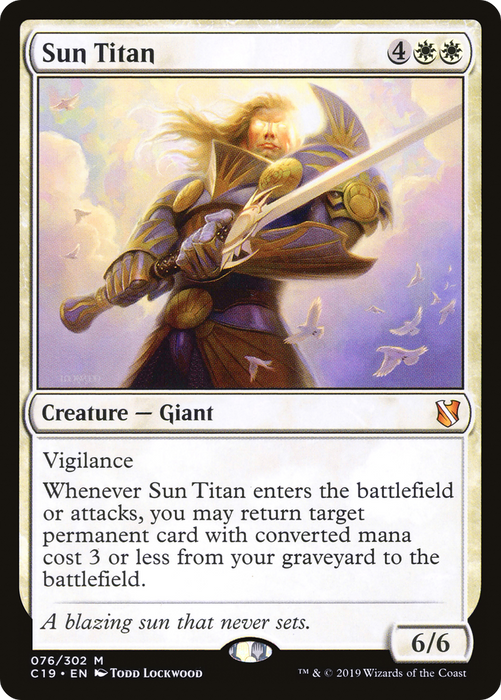 Sun Titan (C19-076) - mythic