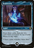 Brainstorm (SS1-003) - rare - Foil