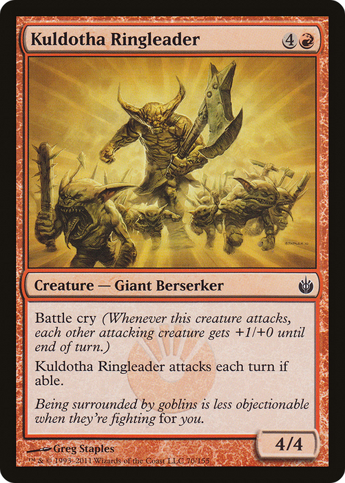 Kuldotha Ringleader (MBS-070) - common - Foil