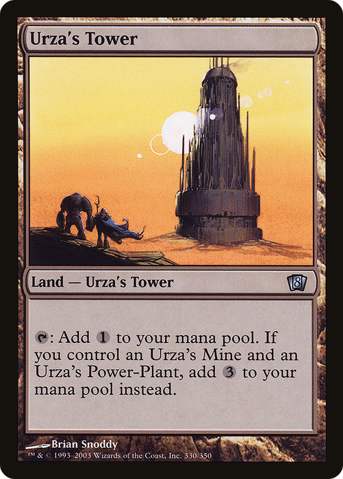 Urza's Tower (8ED-330★) - uncommon - Foil